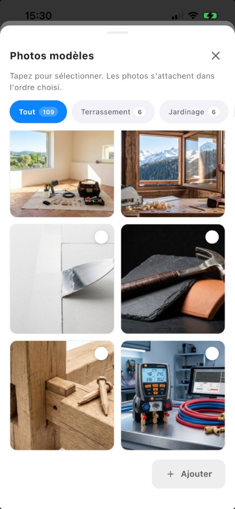 Photos modèles PlanSite